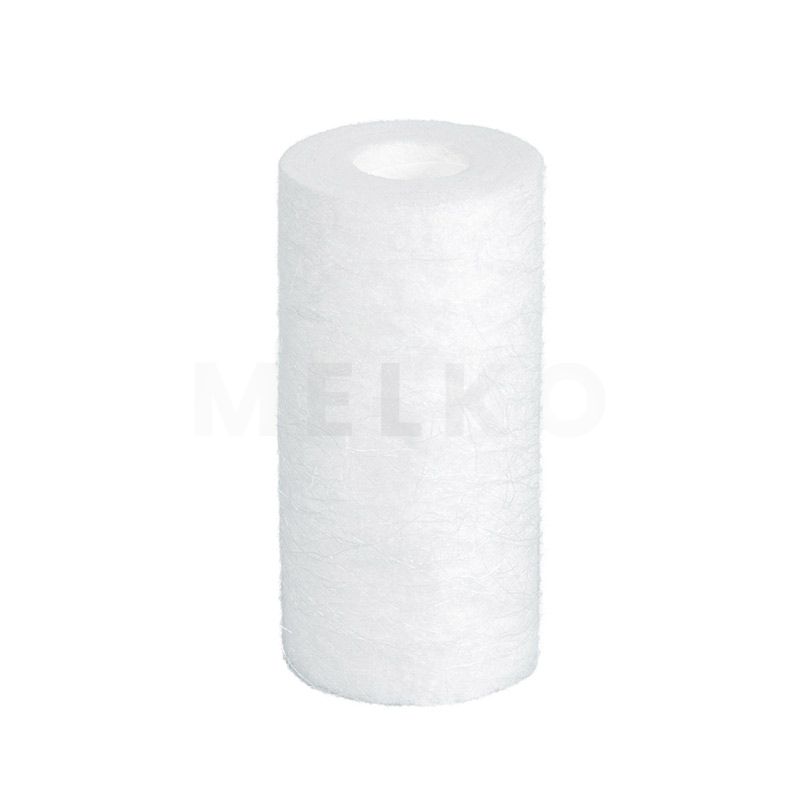Melt-blown antibacterial filter cartridge surface design